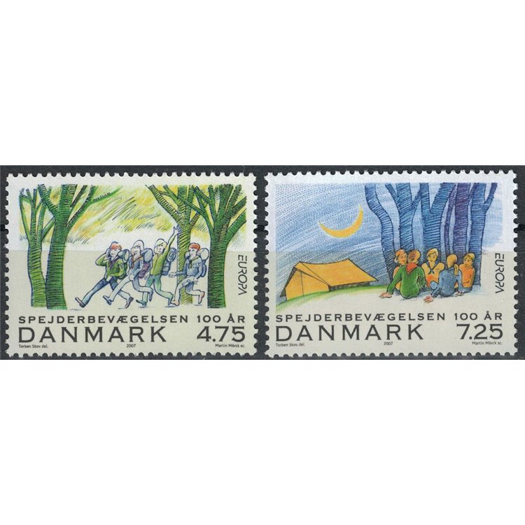 DANIMARCA 2007 Europa 2v MNH**