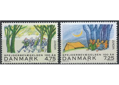 DENMARK 2007 Europe 2v MNH**