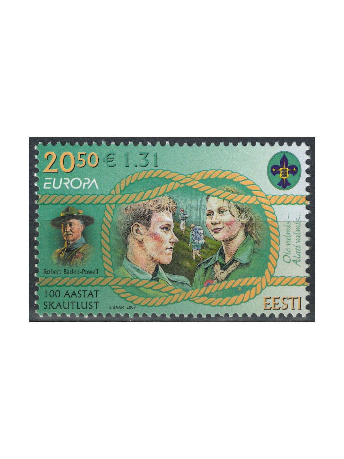 ESTONIA 2007 Europa MNH**