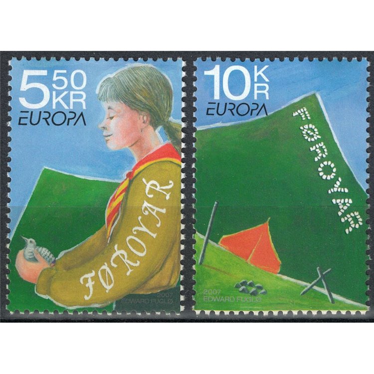 FAEROER 2007 Europa 2v MNH**