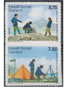 GREENLAND 2007 Europe (from booklet) 2v MNH**
