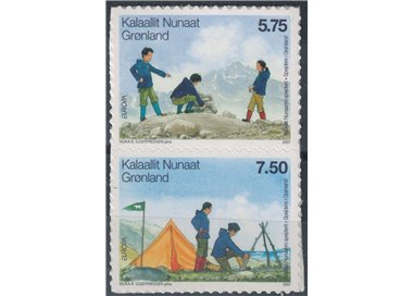 GROENLANDIA 2007 Europa (da libretto) 2v MNH**