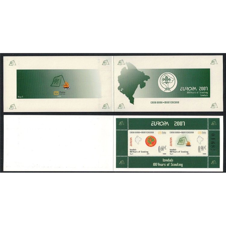 MONTENEGRO 2007 Europa LB MNH**