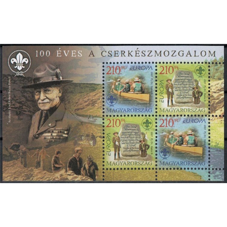 HUNGARY 2007 Europe s/s MNH**