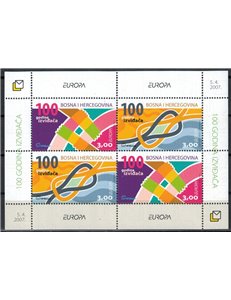 BOSNIA CROATA 2007 Europa BF MNH**