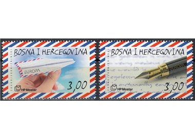 CROATIAN BOSNIA 2008 Europe 2v MNH**