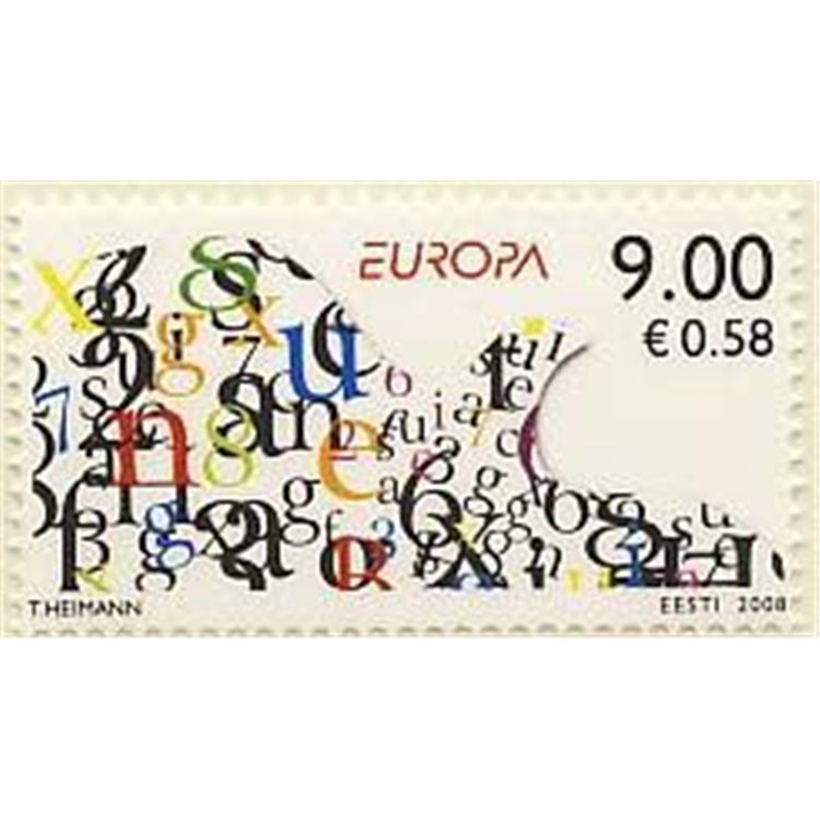 ESTONIA 2008 Europa MNH**