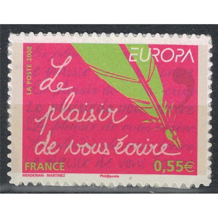 FRANCE 2008 Europe (sticker) MNH**