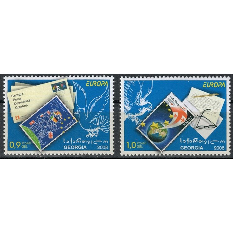 GEORGIA 2008 Europe 2v MNH**