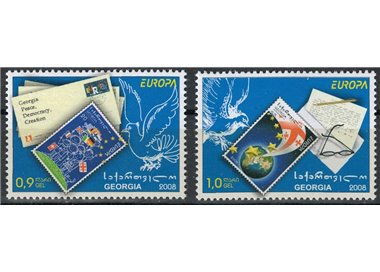 GEORGIA 2008 Europa 2v MNH**