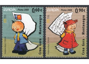 MONTENEGRO 2008 Europe 2v MNH**