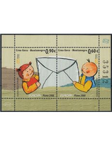 MONTENEGRO 2008 Europa BF MNH**