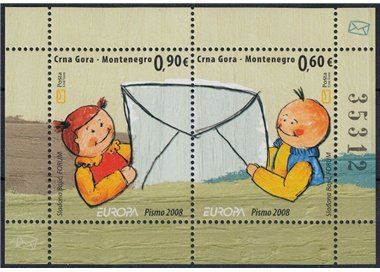 MONTENEGRO 2008 Europa BF MNH**