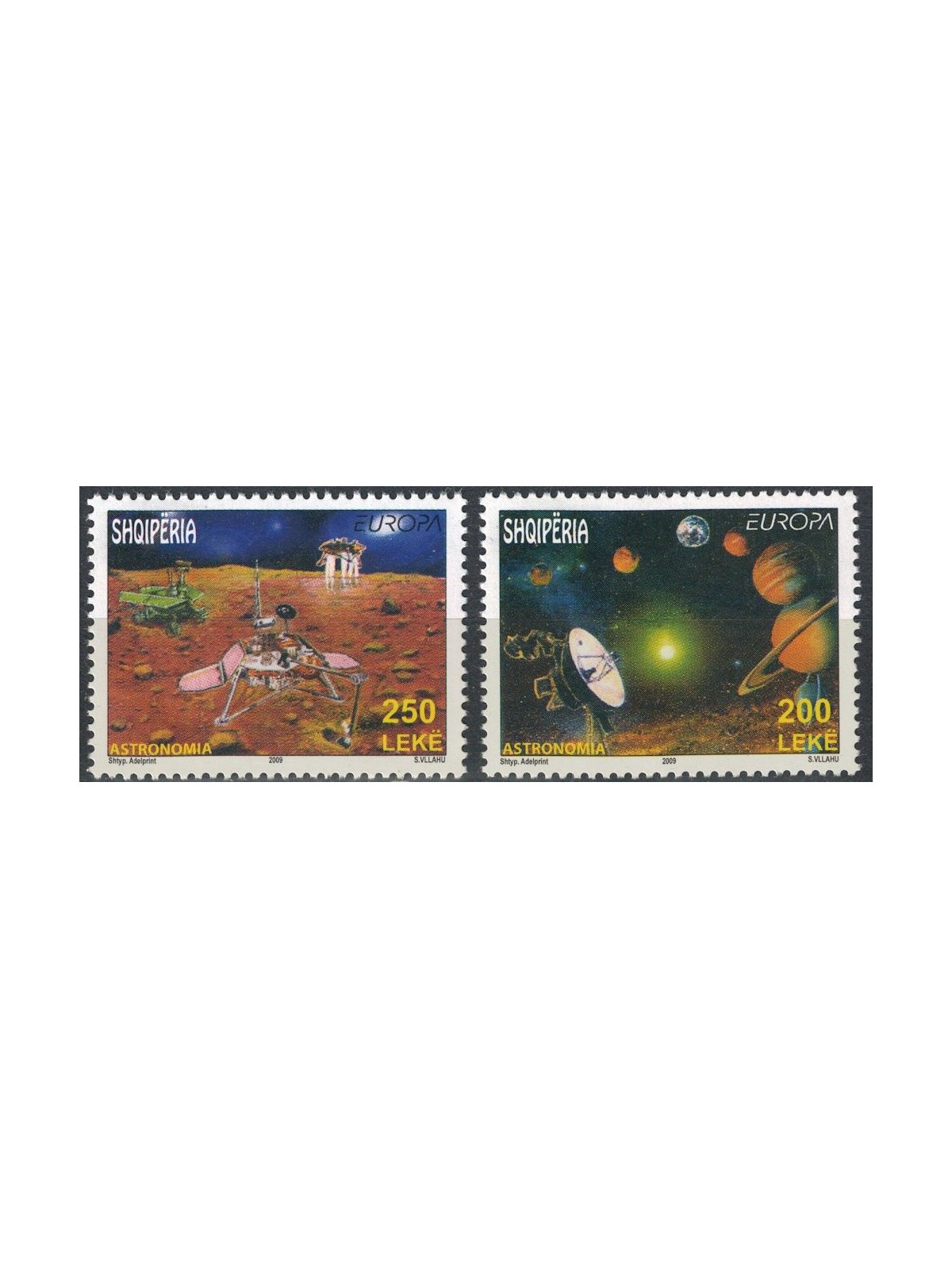 ALBANIA 2009 Europa 2v MNH**