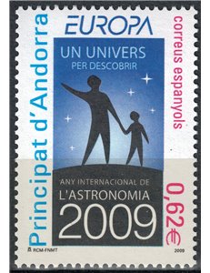 SPANISH ANDORRA 2009 Europe MNH**