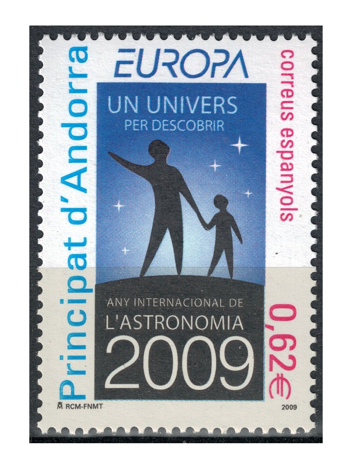 ANDORRA SPAGNOLA 2009 Europa MNH**