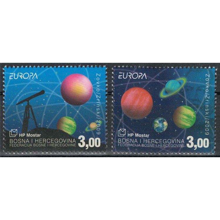 BOSNIA CROATA 2009 Europa 2v MNH**