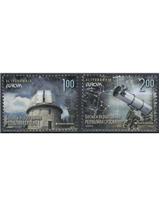 BOSNIA SERBA 2009 Europe 2v MNH**