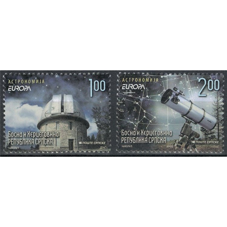 BOSNIA SERBA 2009 Europe 2v MNH**