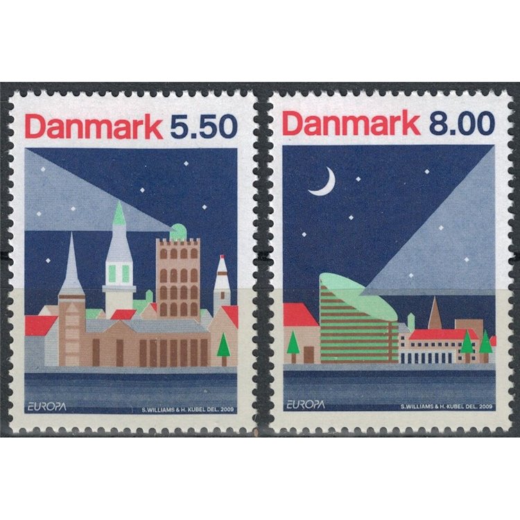 DANIMARCA 2009 Europa 2v MNH**