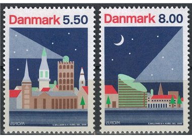 DANIMARCA 2009 Europa 2v MNH**