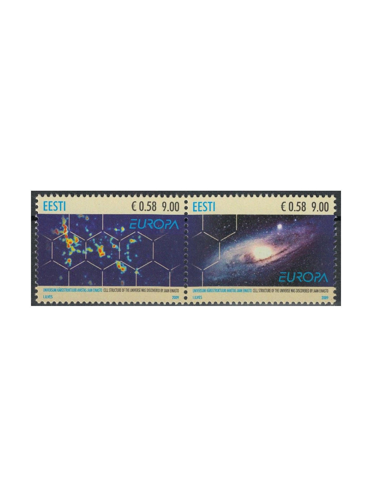 ESTONIA 2009 Europa 2v MNH**