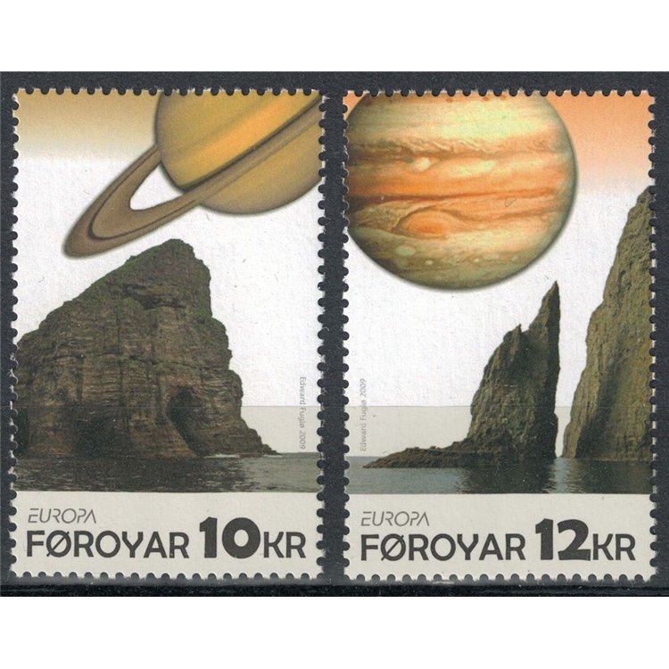 FAEROER 2009 Europa 2v MNH**