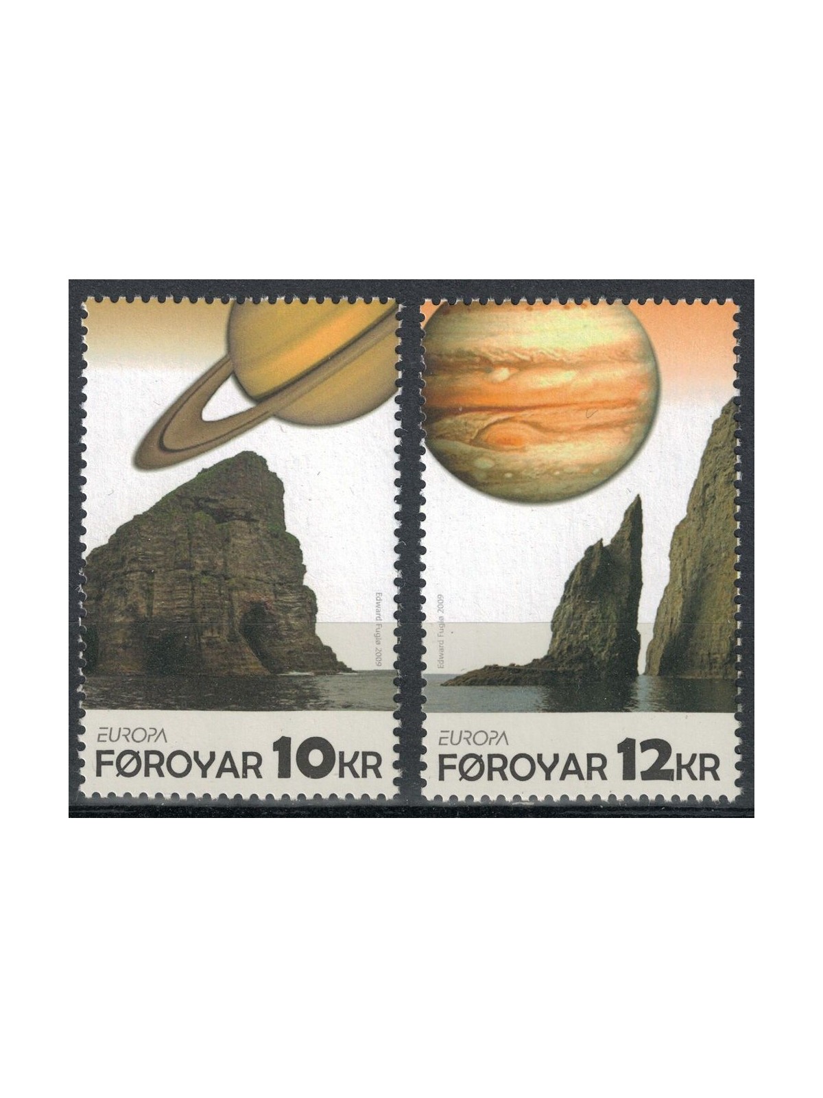 FAEROER 2009 Europa 2v MNH**