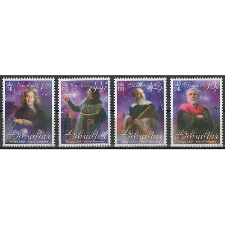 GIBRALTAR 2009 Europe 4v MNH**