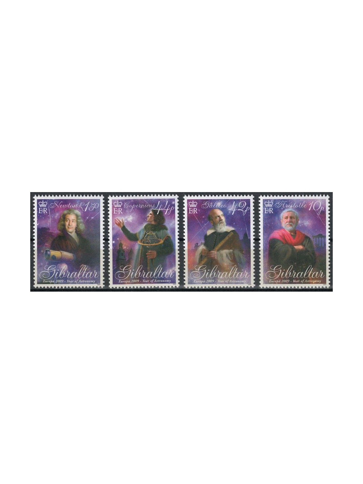 GIBRALTAR 2009 Europe 4v MNH**