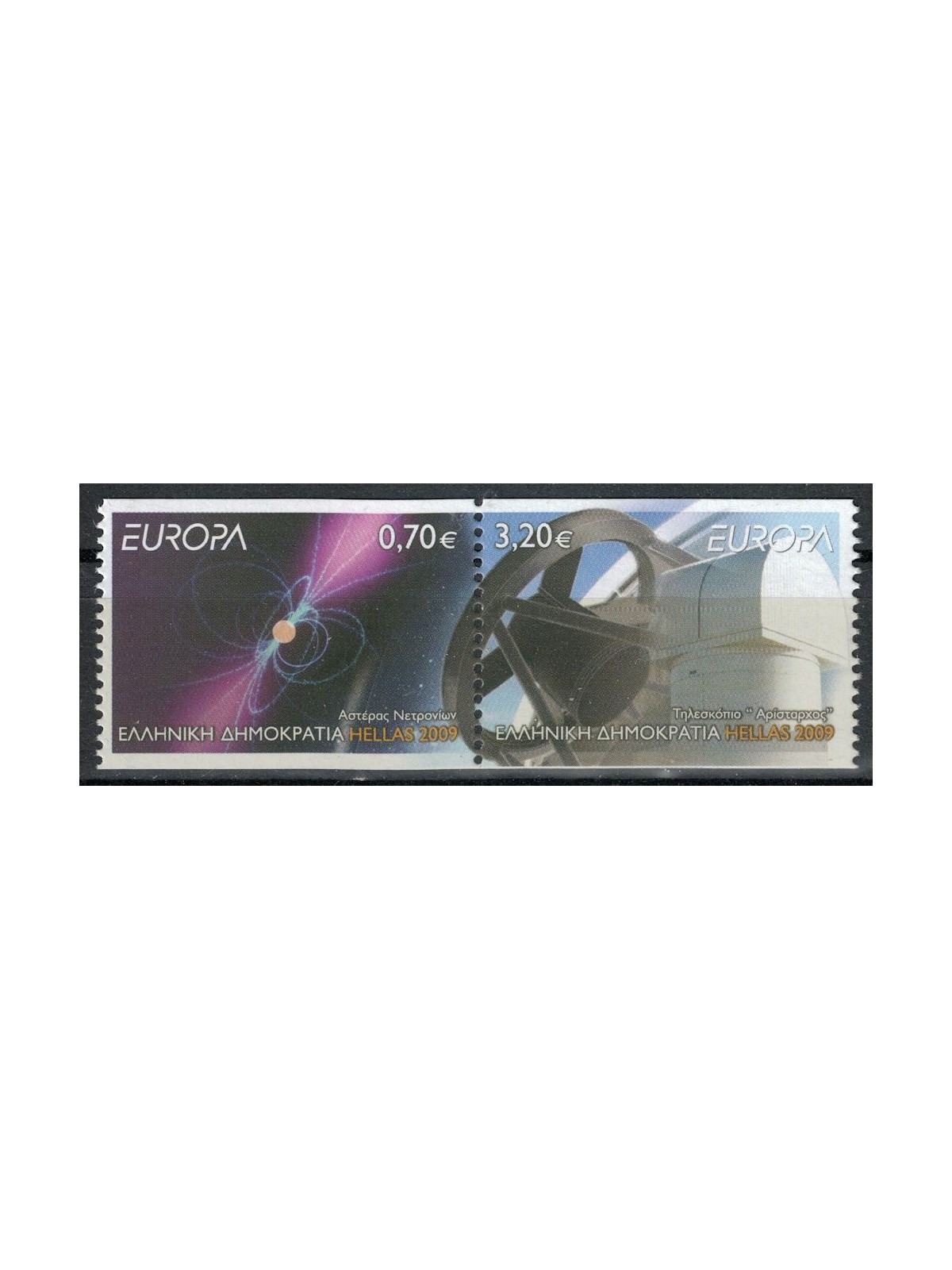 GRECIA 2009 Europa (da LB) 2v MNH**