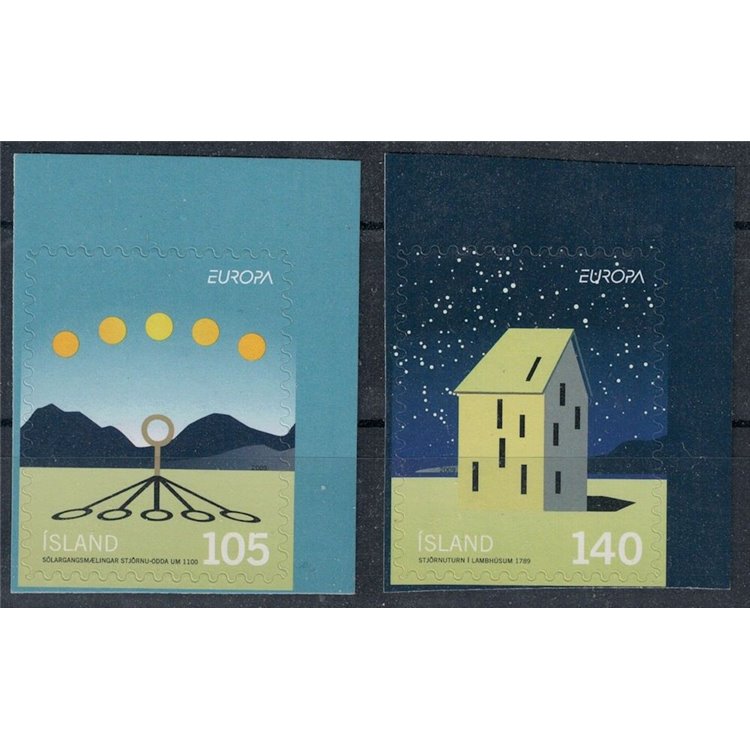 ISLANDA 2009 Europa (da LB) 2v MNH**