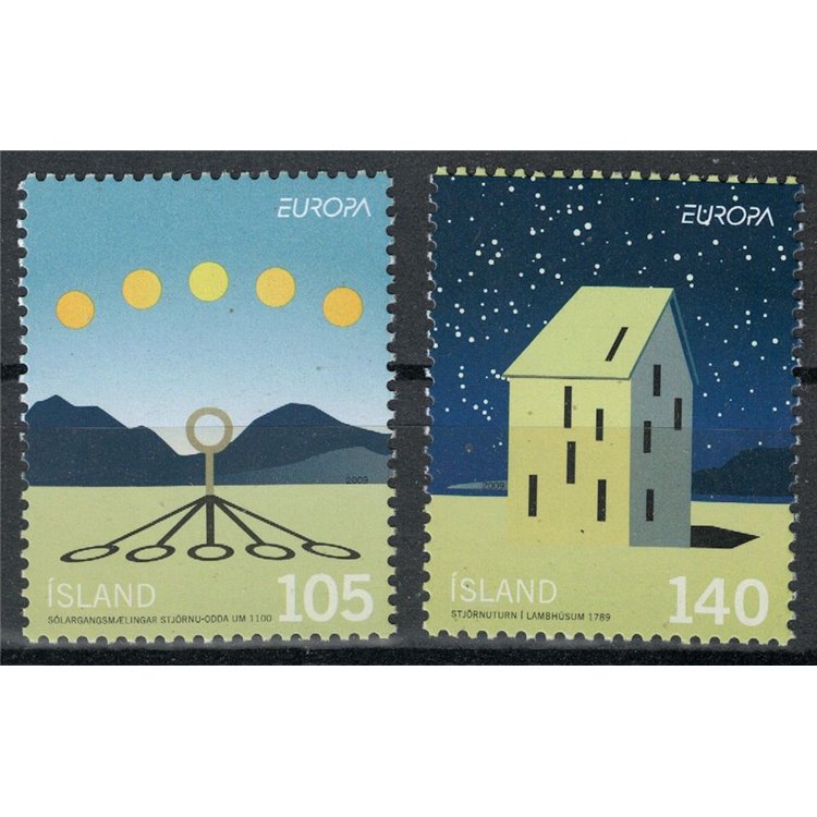 ICELAND 2009 Europe 2v MNH**