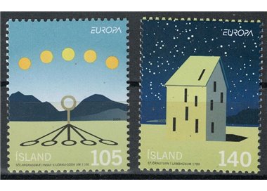 ISLANDA 2009 Europa 2v MNH**