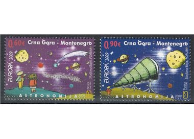 MONTENEGRO 2009 Europe 2v MNH**