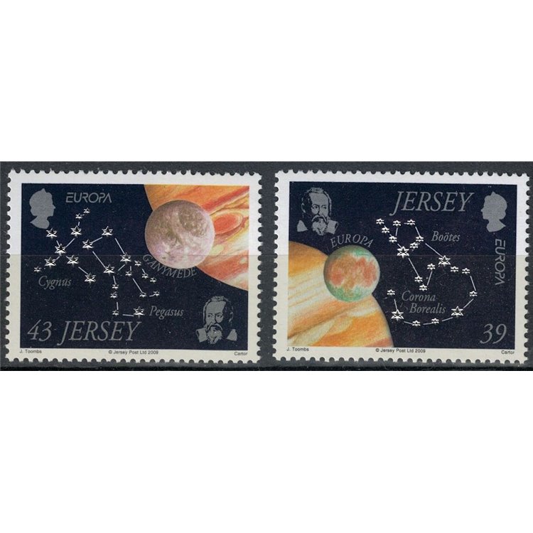 JERSEY 2009 Europe 2v MNH**