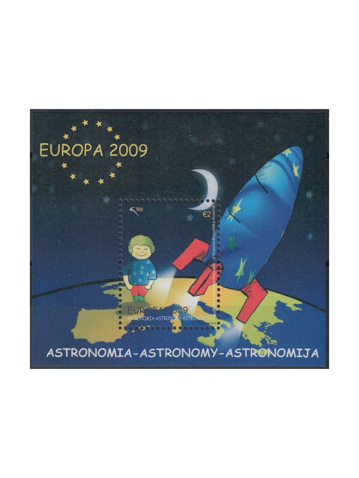 KOSOVO 2009 Europe s/s MNH**
