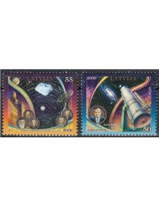 LATVIA 2009 Europe 2v MNH**