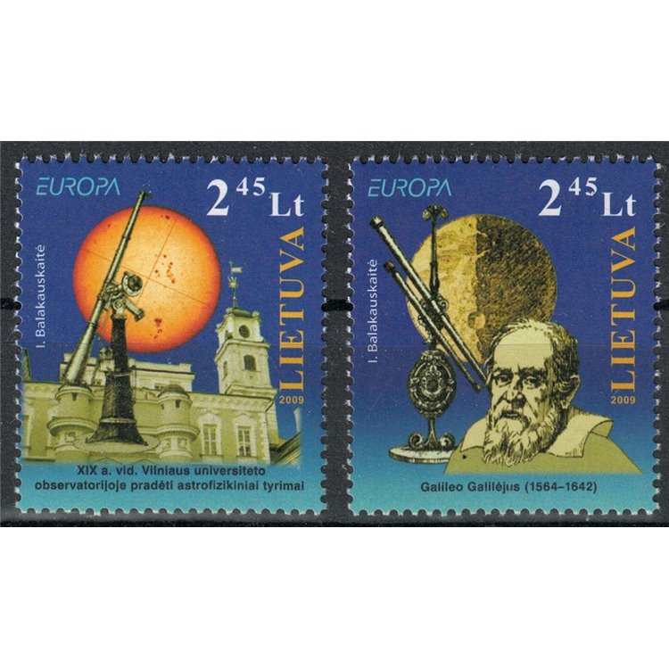 LITUANIA 2009 Europa 2v MNH**