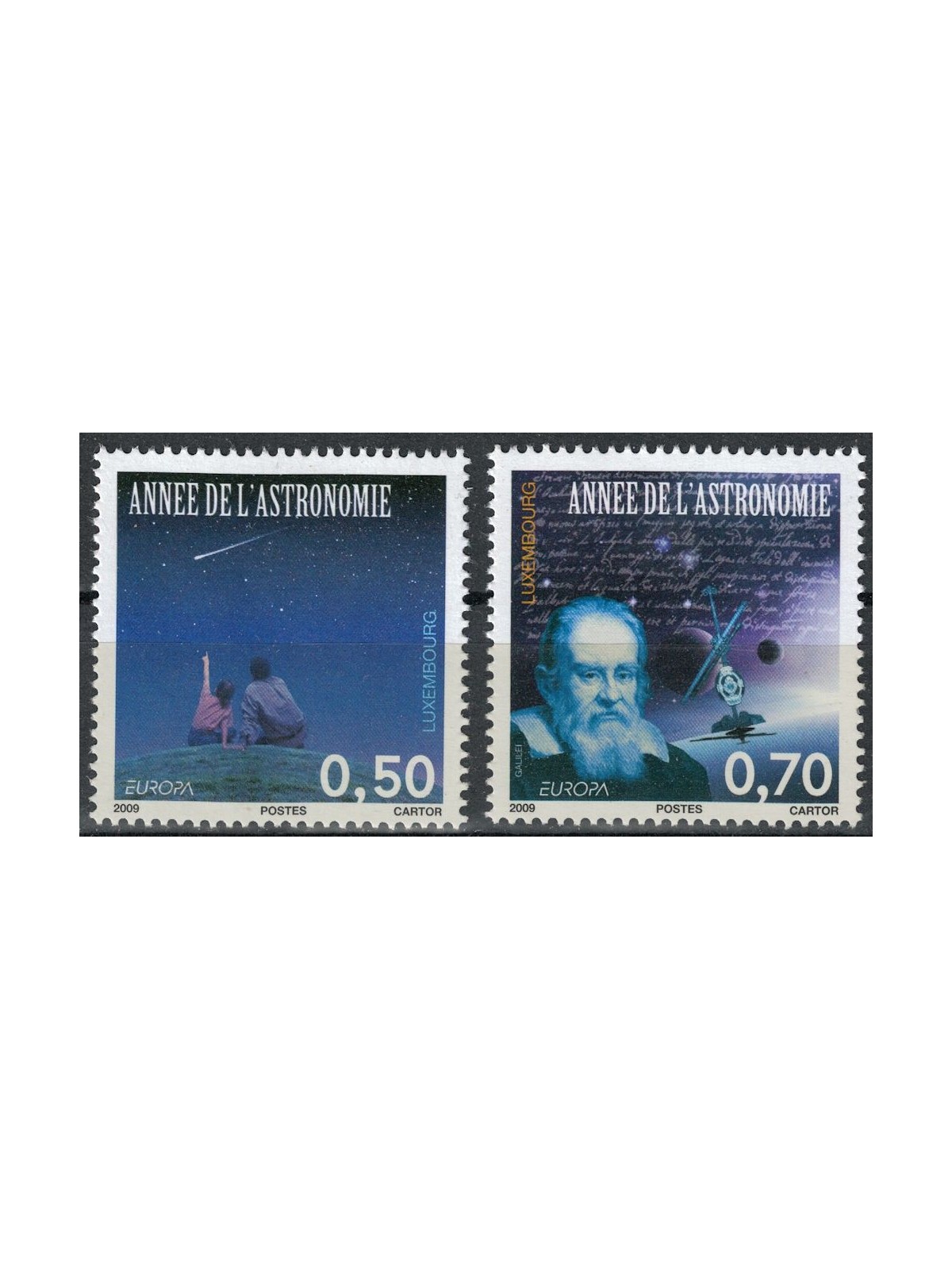 LUXEMBOURG 2009 Europe 2v MNH**
