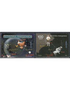 MACEDONIA 2009 Europe 2v MNH**
