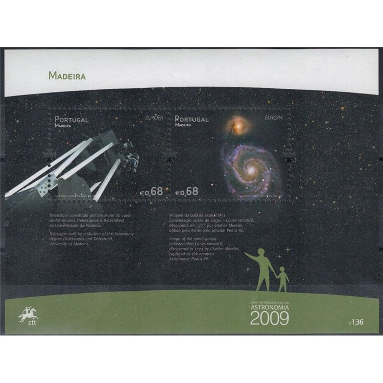 MADERA 2009 Europa BF MNH**