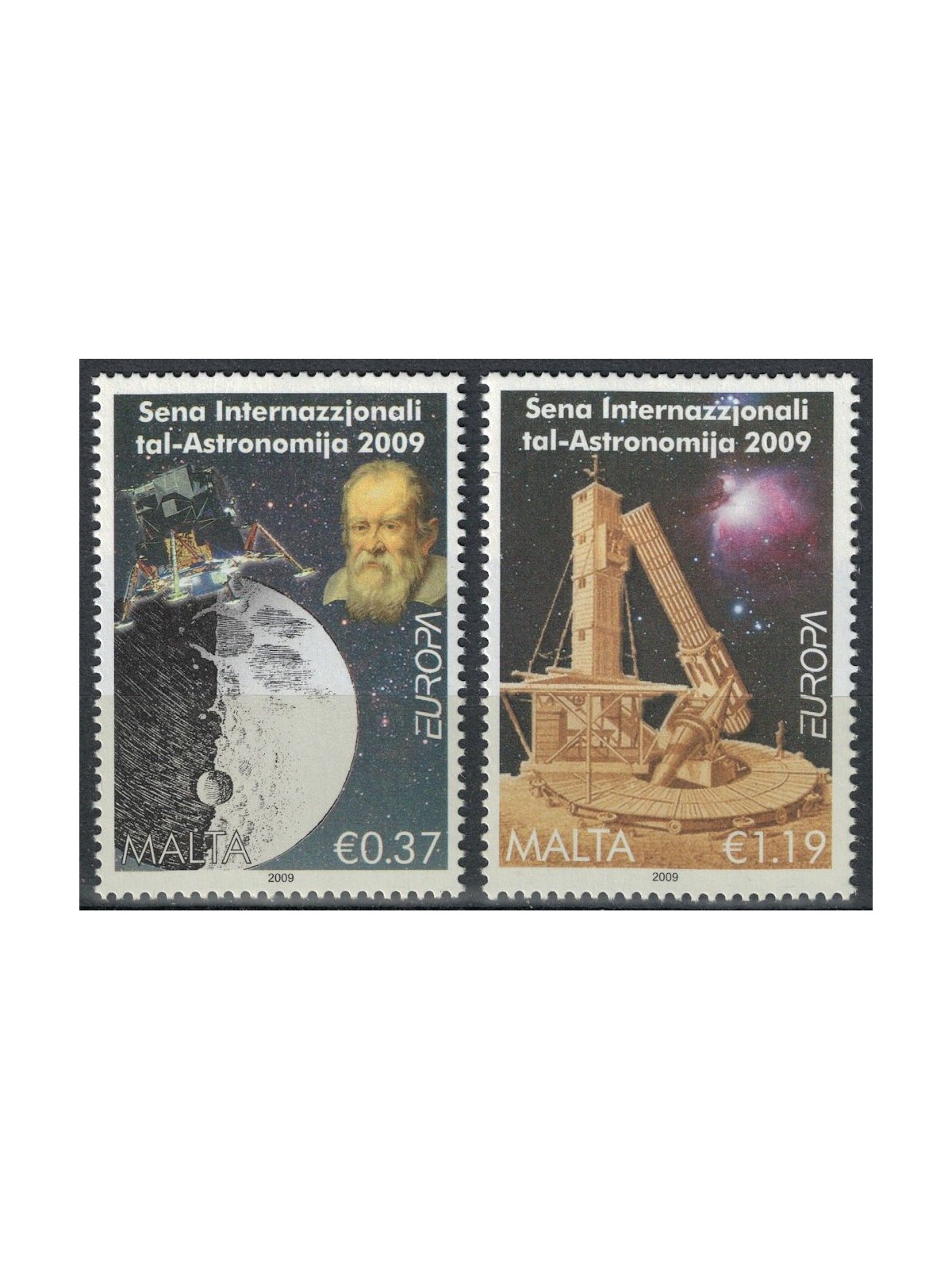 MALTA 2009 Europe 2v MNH**