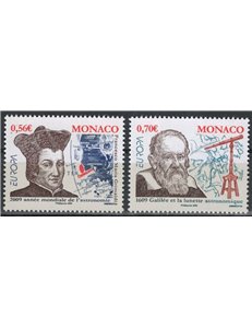 MONACO 2009 Europe 2v MNH**