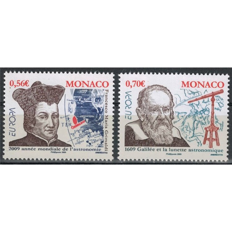 MONACO 2009 Europe 2v MNH**