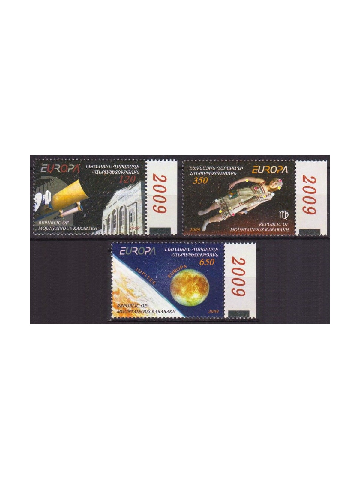 NAGORNO KARABAKH 2009 Europa 3v MNH**