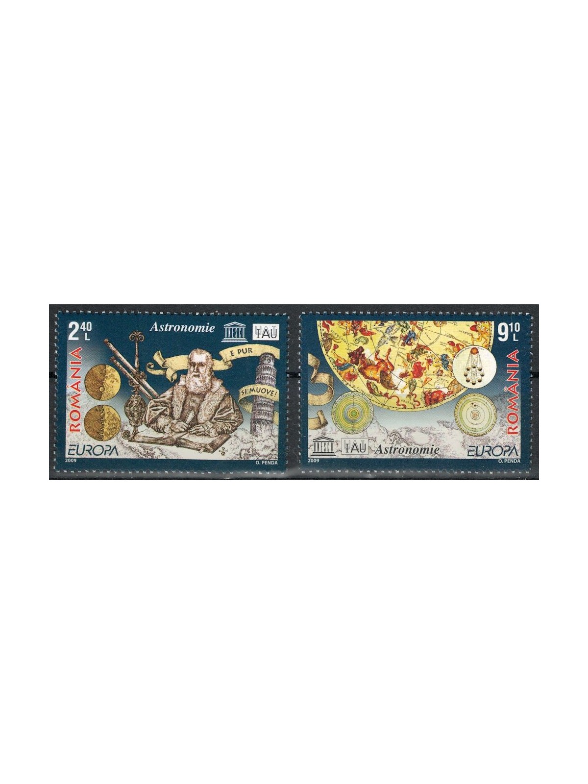 ROMANIA 2009 Europe 2v MNH**