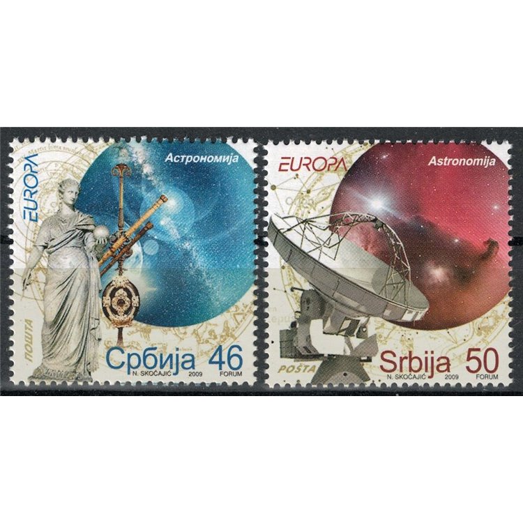 SERBIA 2009 Europa 2v MNH**
