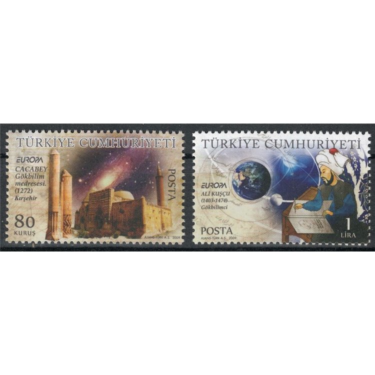 TURCHIA 2009 Europa 2v MNH**