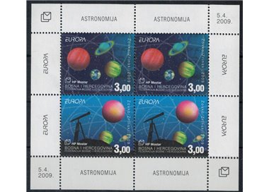 CROATIAN BOSNIA 2009 Europe s/s MNH**